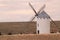 Old traditional windmill in Castile Spain