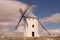 Old traditional windmill in Castile Spain