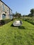 Old traditional wooden boat in Clones, Ulster Canal Stores