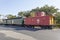 Old Train at the Naples Depot Museum, Florida