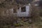 Old train wagon in kazbegi national park