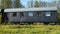 Old trains on a derelict railway in Bialowieza in eastern Poland.