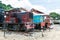 Old trains at the National Railway Museum at Kadugannawa near Kandy city in Sri Lanka