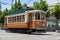 Old tram in Porto, Portugal