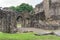 The Old Transept Ancient Ruins Kilwinning Abbey Scotland.