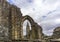 The Old Transept Ancient Ruins Kilwinning Abbey Scotland.