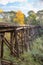 Old Trestle Bridge in Koetong