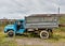 Old truck. .Abandoned collective farm.