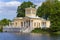 The old Tsaritsyn pavilion on Olgin pond. Peterhof