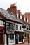 Old Tudor houses in East Grinstead.