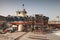 Old tugboat for repair at dock, Aqaba