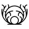 Old tumbleweed icon outline vector. Dead bush