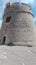 Old turrets built on high promontories on the sea to spot pirates and other boats and ships on the coast of ibiza