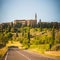 Old Tuscan town on the hills, Italy