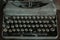 Old typewriter vintage typewrite antique machine