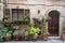 Old typical house in Atri, Italy