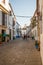 Old typical street in the jewry of Cordoba