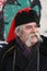 Old ukrainian Cossack with long whiskers 1