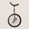 Old unicycle vintage style illustration