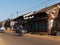 Old Unsafe market buildings on market road