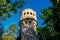 Old unused water tower in Obninsk