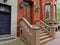 old urban brownstone type townhouse