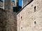 old urban stone houses in Saint-Malo town