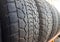 Old used car tires, tire dump, a bunch of used tires