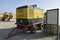 Old used generator machine in the work shop muscat, oman