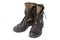 Old used jungle boots vietnam war period