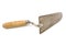 Old used trowel