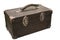 Old used weathered vintage suitcase