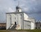 The old Uspenskaya Church closeup. Veliky Novgorod, Russia