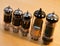 Old vacuum radio tubes