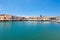 The old venetian harbour. Rethymno city, Crete island, Greece.