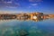 Old Venetian port of Chania at sunrise, Crete