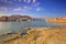 Old Venetian port of Chania at sunrise, Crete