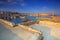 Old Venetian port of Chania at sunrise, Crete