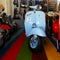 Old Vespa piaggio in Vespa store