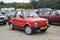 Old veteran youngtimer elegant small Polish car Polski Fiat 126p cabrio