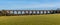 The old Victorian railway viaduct for the London and North Western Railway at John O`Gaunt valley, Leicestershire, UK