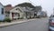 Old victorian style houses, historic Monterey, California. Colonial architecture