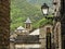 Old village de Torla, village of the Aragonese Pyrenees. Ordesa