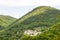 Old village on the hills near Spoleto