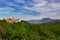 Old village on the top of the mountain in Labin, Istria, Croatia