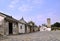 Old village and watchtower in Southern China