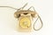 Old vintage analogic telephone