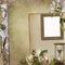 Old vintage background with frame, retro jewelery, withered roses, hourglass, lace and a space for text