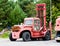 Old Vintage Boat Lift Truck