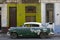 Old vintage car on the street. Havana, Cuba